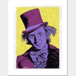 WILLY WONKA (Pop Art) Posters and Art